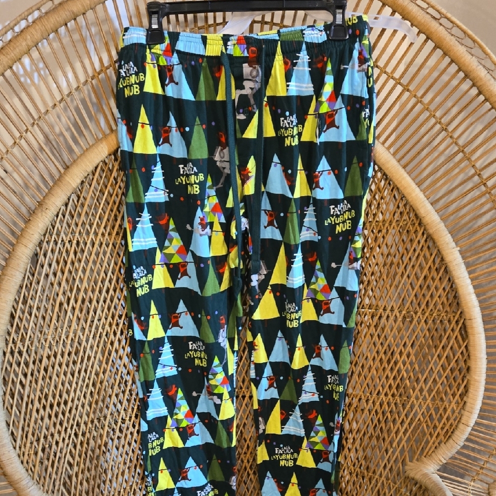 Star Wars Black and Green Tree Print Lounge Pants